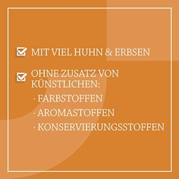 Amazon-Marke: Solimo - Komplett-Trockenfutter für ausgewachsene Hunde (Adult) mit viel Huhn und Erbsen, 1er Pack (1 x 20 kg) - 6