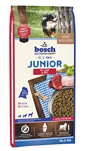 Bosch HPC Junior mit Lamm & Reis | Hundetrockenfutter zur Aufzucht ernährungssensibler Welpen, 1 x 15 kg & unior | Hundetrockenfutter zur Aufzucht mittelgroßer Rassen, 1 x 15 kg - 6